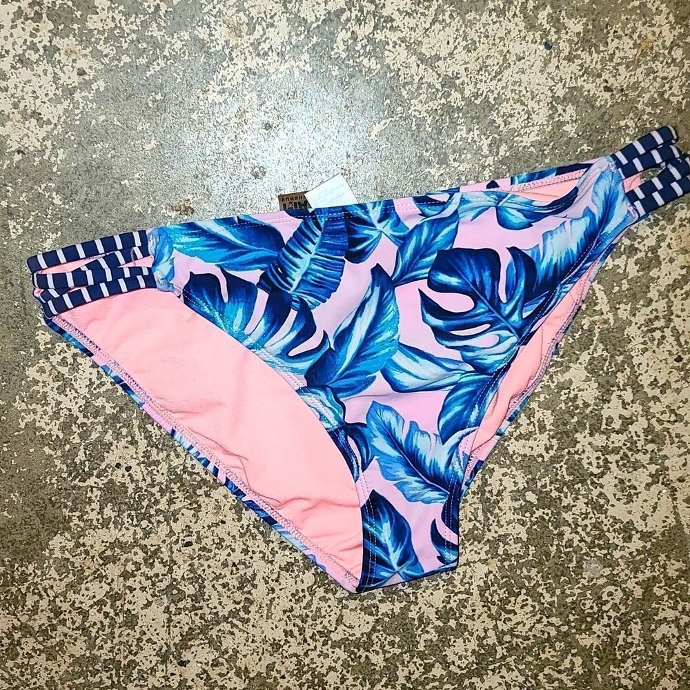 California SunShine Tropical leaf Swim bottoms